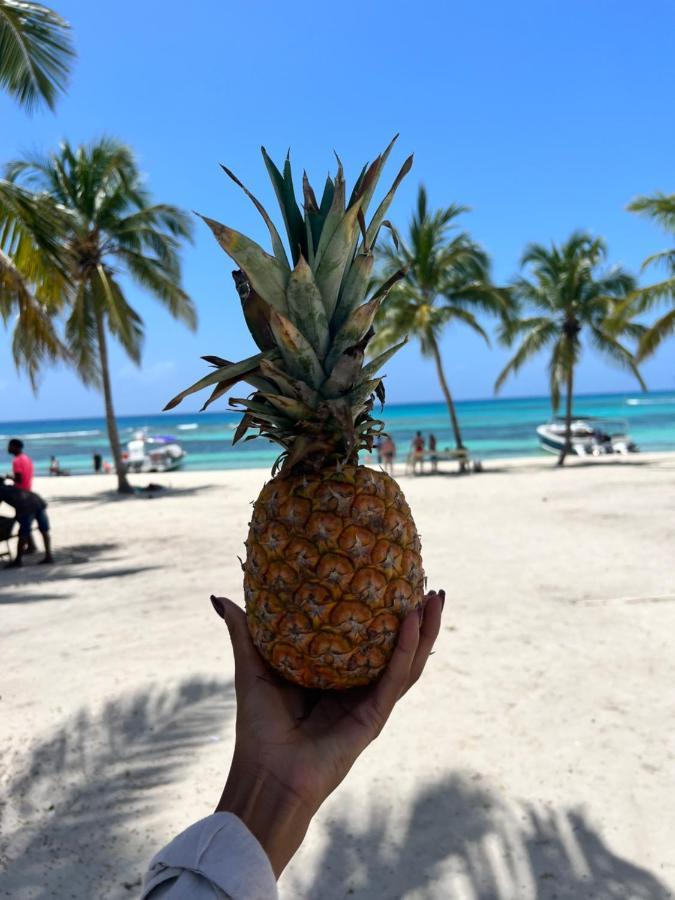 Casa Rosada Beach Front Mano Juan 외부 사진